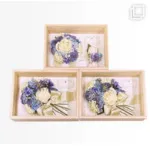 小さな押し花フレームのセット